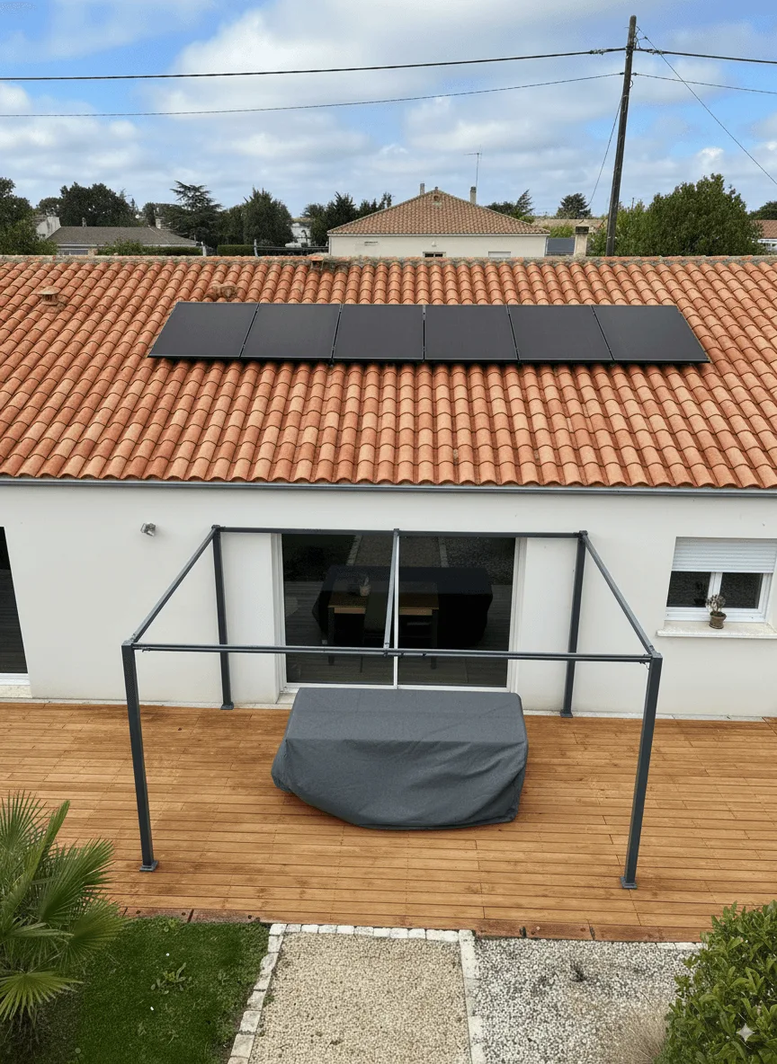 Installation photovoltaïque a Surgeres 17700